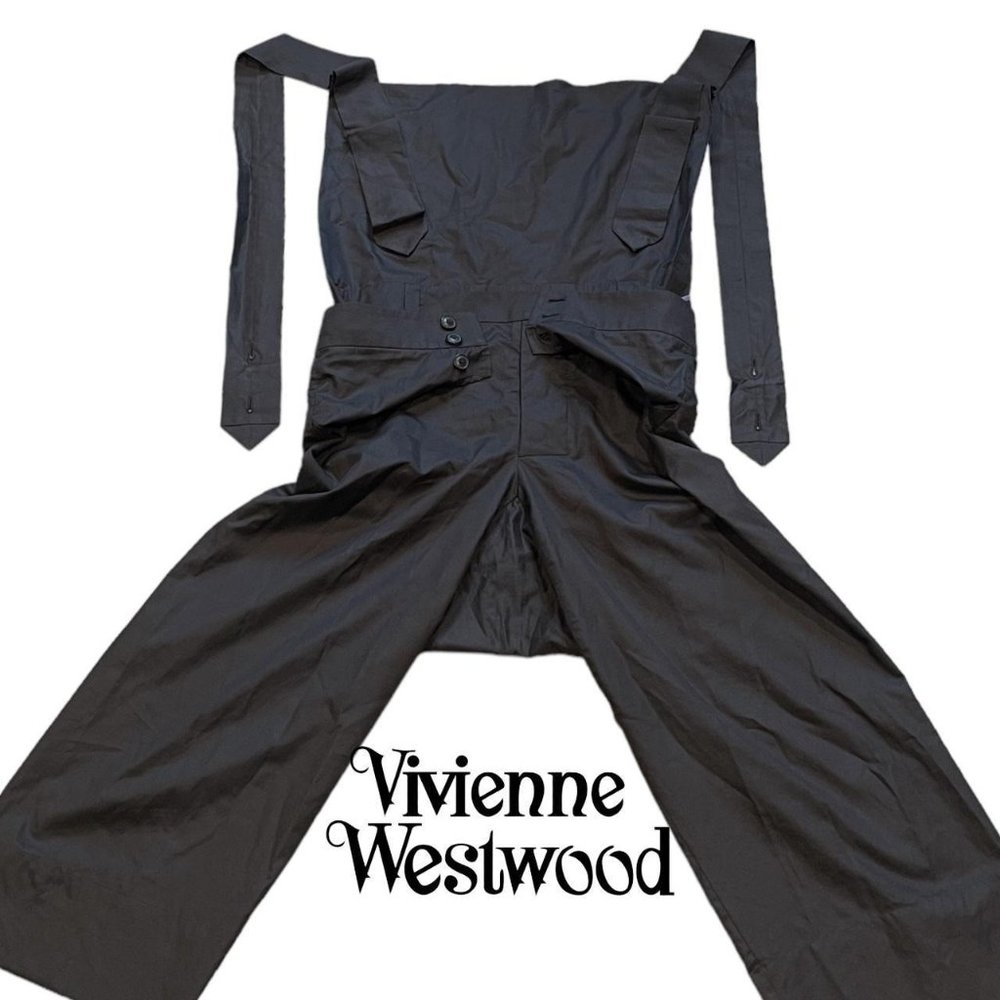 Vivienne Westwood the worlds end oversized overalls jumpsuit, unisex and one siz